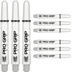 PRO GRIP SPIN HVIT MEDIUM 3 SETT