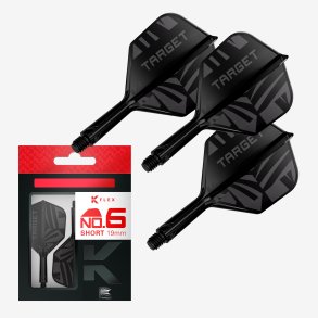 Target K-Flex NO6 Short svart
