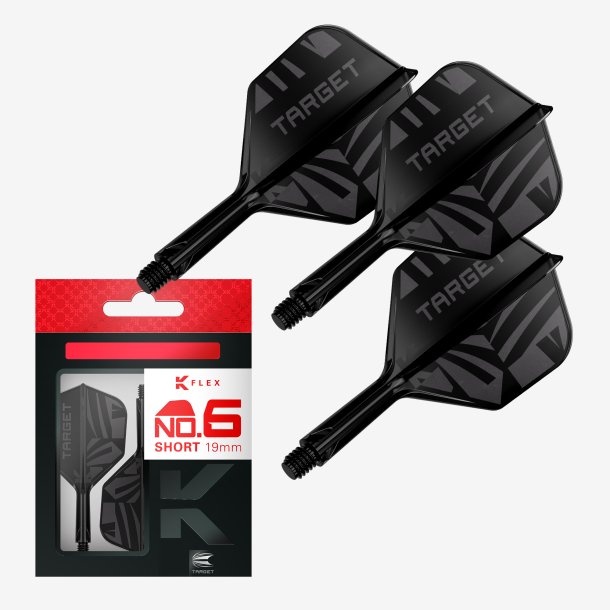 Target K-Flex NO6 Short svart