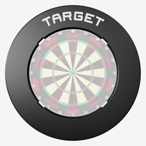 Target Notched Surround svart