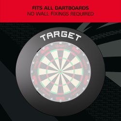 Target Notched Surround svart