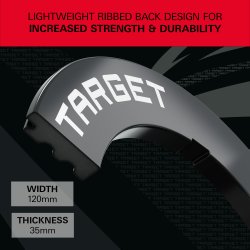 Target Notched Surround svart