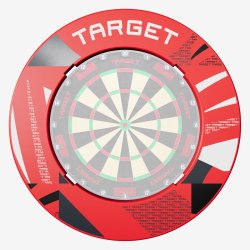 Target Notched Surround Patterned r�d