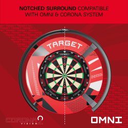Target Notched Surround Patterned r�d