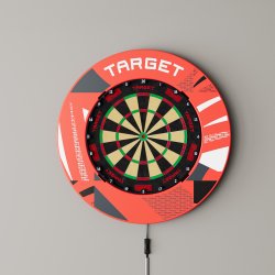 Target Notched Surround Patterned r�d