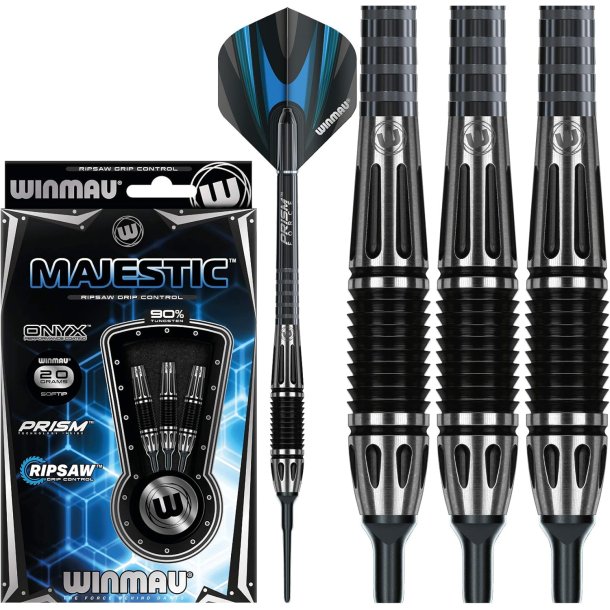 Winmau Majestic 90% Tungsten 20 gram Softtip
