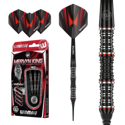 Winmau Mervyn King Special Edition 90% Tungsten 18 gram Softtip