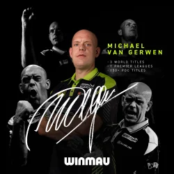 Winmau MvG TS 90% Tungsten 21 gram Switch Point st�ldartpiler