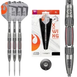 STAR WARS X-WING 90% 24G SP STEEL TIP DARTS  