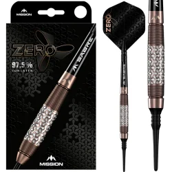Mission Zero Darts 97,5% Tungsten, 18 gram Softtip