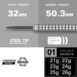 Target Artemis 80% Tungsten 25 gram st�ldartpiler