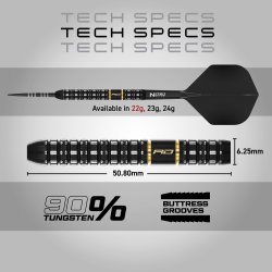 Red Dragon Ascend Parallel 90% Tungsten 22 gram st�ldartpiler