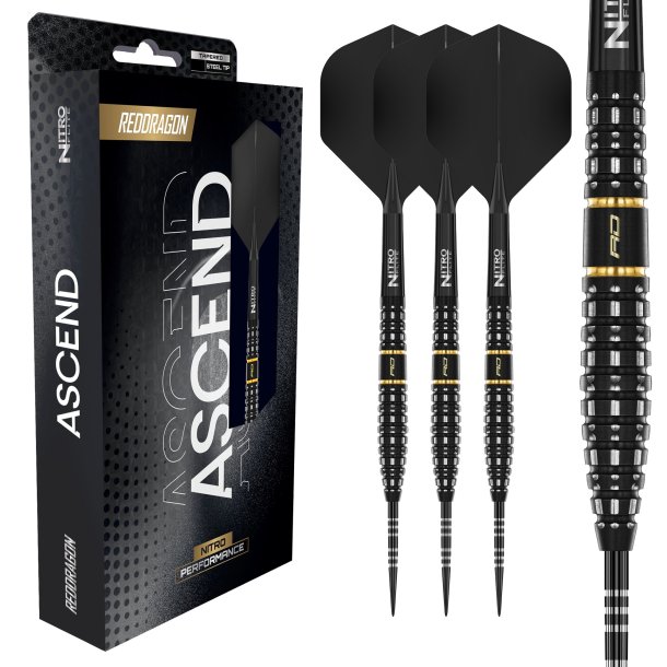 Red Dragon Ascend Tapered 90% Tungsten 25 gram st�ldartpiler