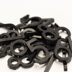 Unicorn HD 2 Dartskive Nummer - Svart