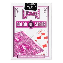 Bicycle Color Series 1 Berry kortstokk