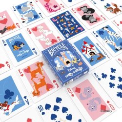 Bicycle Disney Cats and Dogs kortstokk