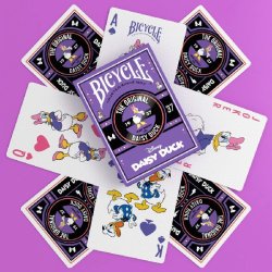 Bicycle Disney Classic Daisy Duck kortstokk