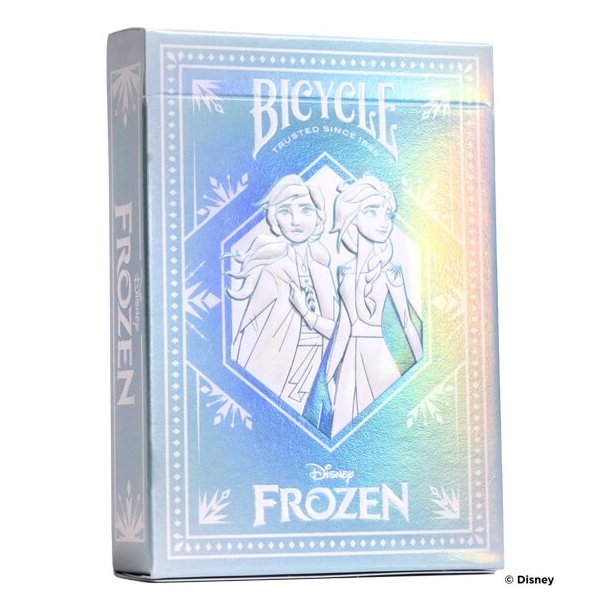Bicycle Disney Frozen Blue kortstokk