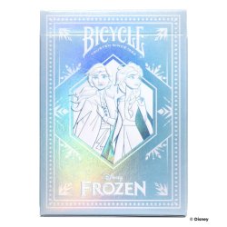 Bicycle Disney Frozen Blue kortstokk