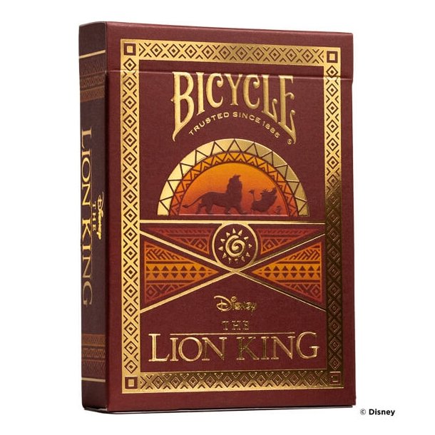 Bicycle Disney Lion King kortstokk