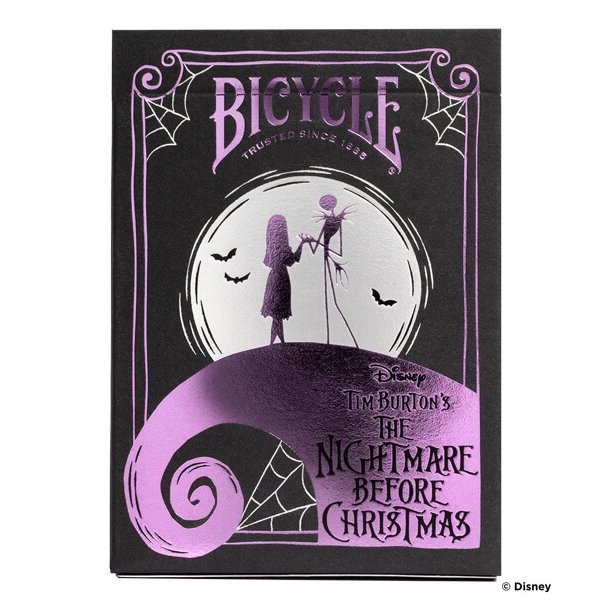 Bicycle Disney Nightmare Before Xmas kortstokk
