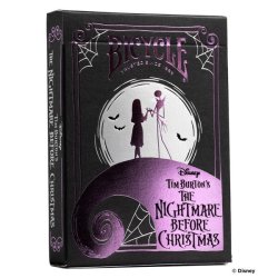 Bicycle Disney Nightmare Before Xmas kortstokk