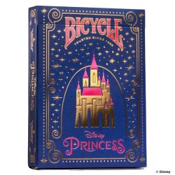 Bicycle Disney Princess - Navy kortstokk