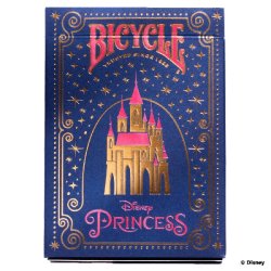 Bicycle Disney Princess - Navy kortstokk