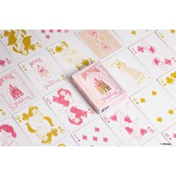 Bicycle Disney Princess - Pink kortstokk