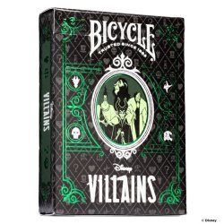Bicycle Disney Villains - Gr�nn kortstokk