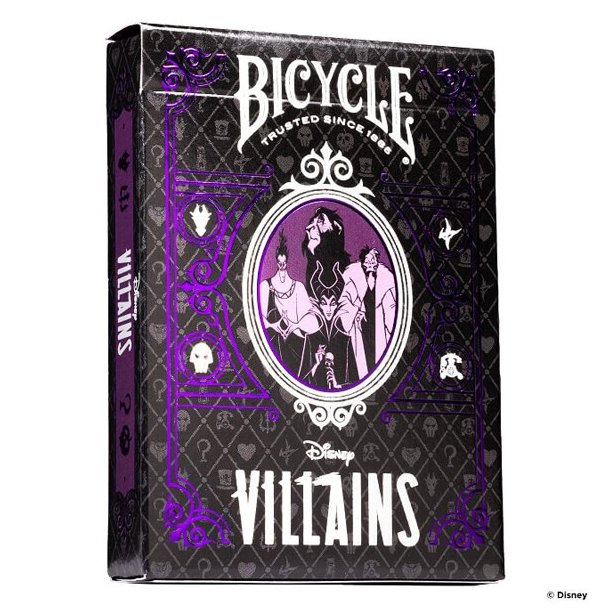 Bicycle Disney Villains - Lilla kortstokk