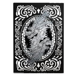 Bicycle Dragon Black 2024 kortstokk