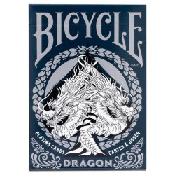 Bicycle Dragon Blue kortstokk