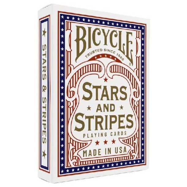 Bicycle Stars and Stripes kortstokk