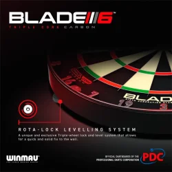 Winmau Blade 6 Tripple Core Dartskive