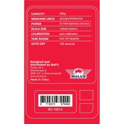 Bull's Darts Pocket Scale