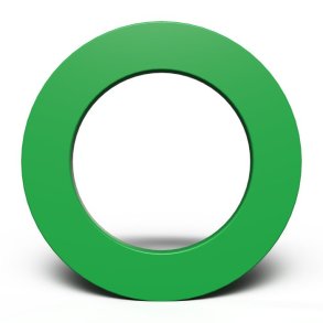 Bulls Plain Board Surround Gr�nn