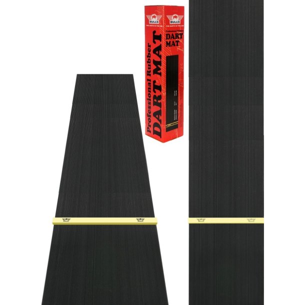 Bull's Gummi dartmatte 300 x 60 cm m/oche