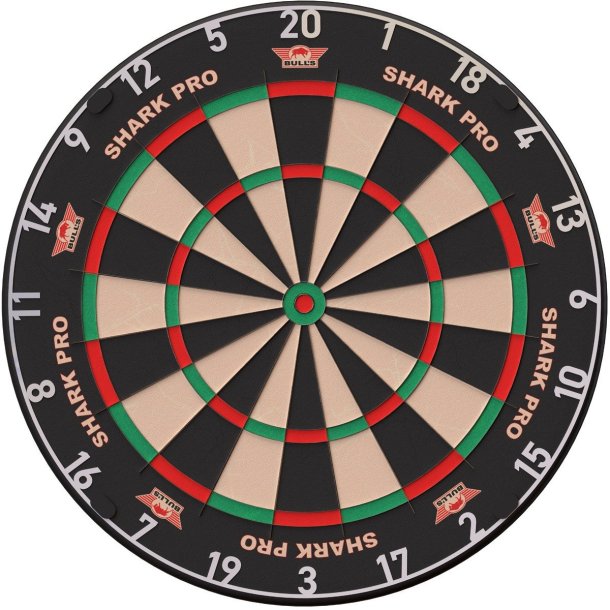 Bull's Shark Pro Dartskive 2026