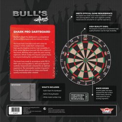 Bull's Shark Pro Dartskive 2026