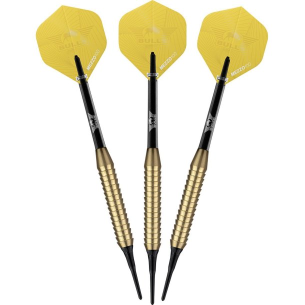 Bull's Charge Yellow Messing Dartpiler 18 gram Softtip