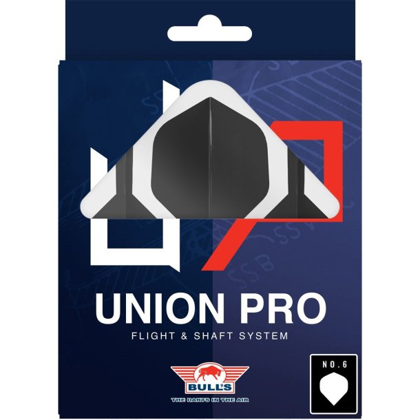 Bull's Union Pro Flight System No.6 Svart Inbetween 