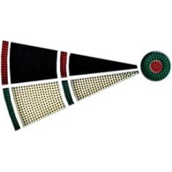 Bull's Universum Segments Set Black/White Boards