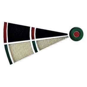 Bull's Universum Segments Set Black/White Boards