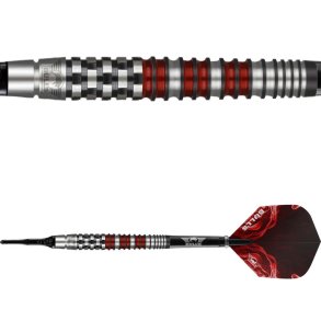 Bull's Smoke Red A, 90% Tungsten, 18 gram softtip