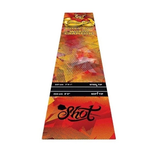 Michael Smith "Bully Boy" dartmatte 300 x 62 cm.