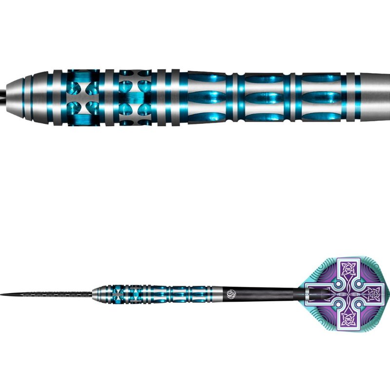 Shot Celt Balor Steel Tip Dart Set - 90% Tungsten 24gm