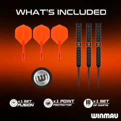 Winmau Emma Paton 90% Tungsten 23 gram st�ldartpiler