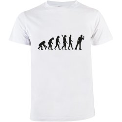 T-Shirt Darts Evolution Hvit
