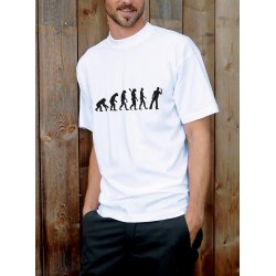 T-Shirt Darts Evolution Hvit